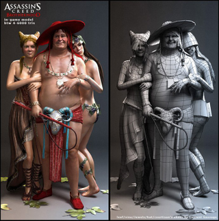 Illustration for article titled This is What Assassin's Creed III's Connor Used to Look Like